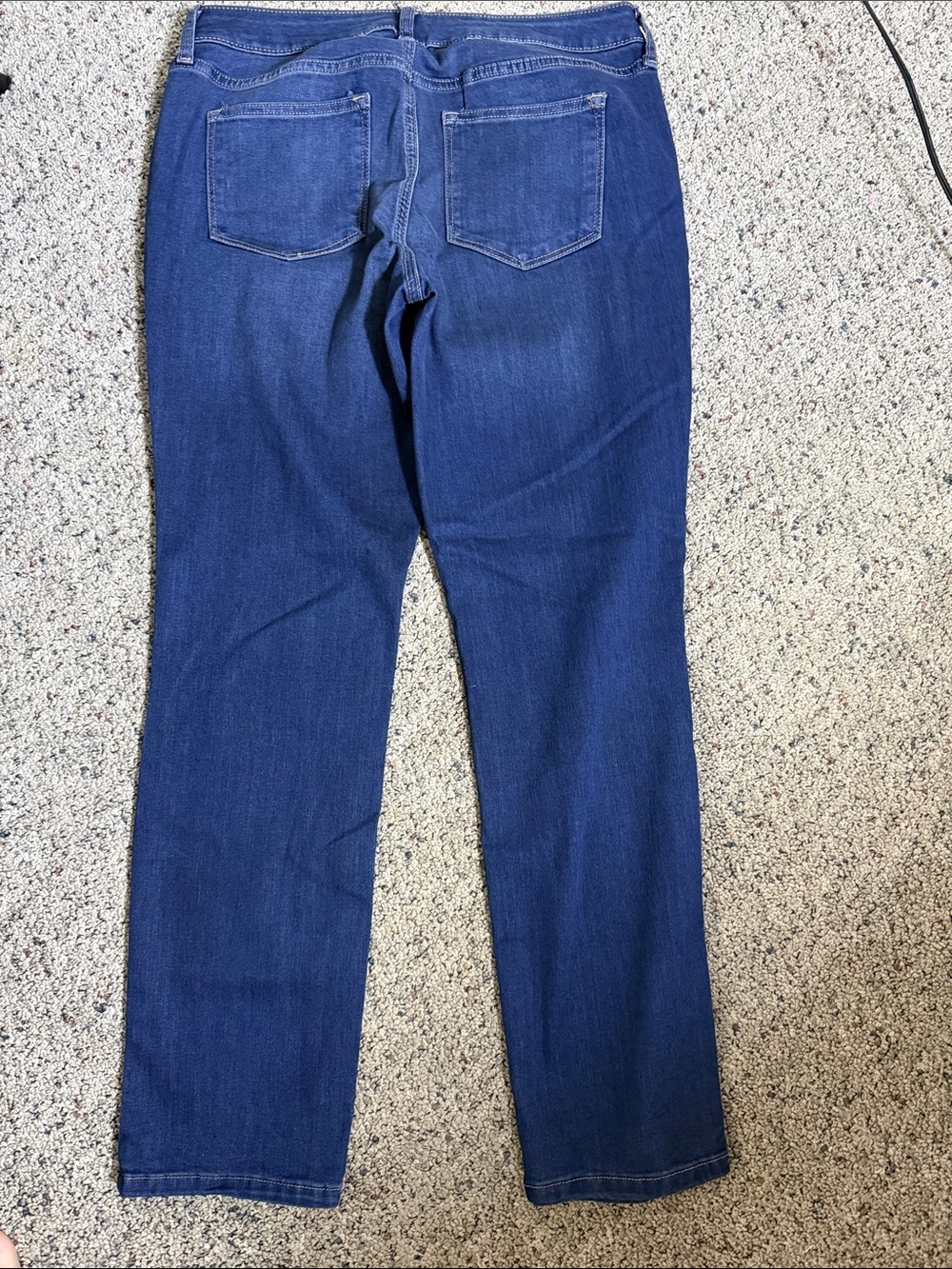SONOMA Women’s Classic Straight Jeans - Dark Blue Sz 12R - Picture 4 of 8
